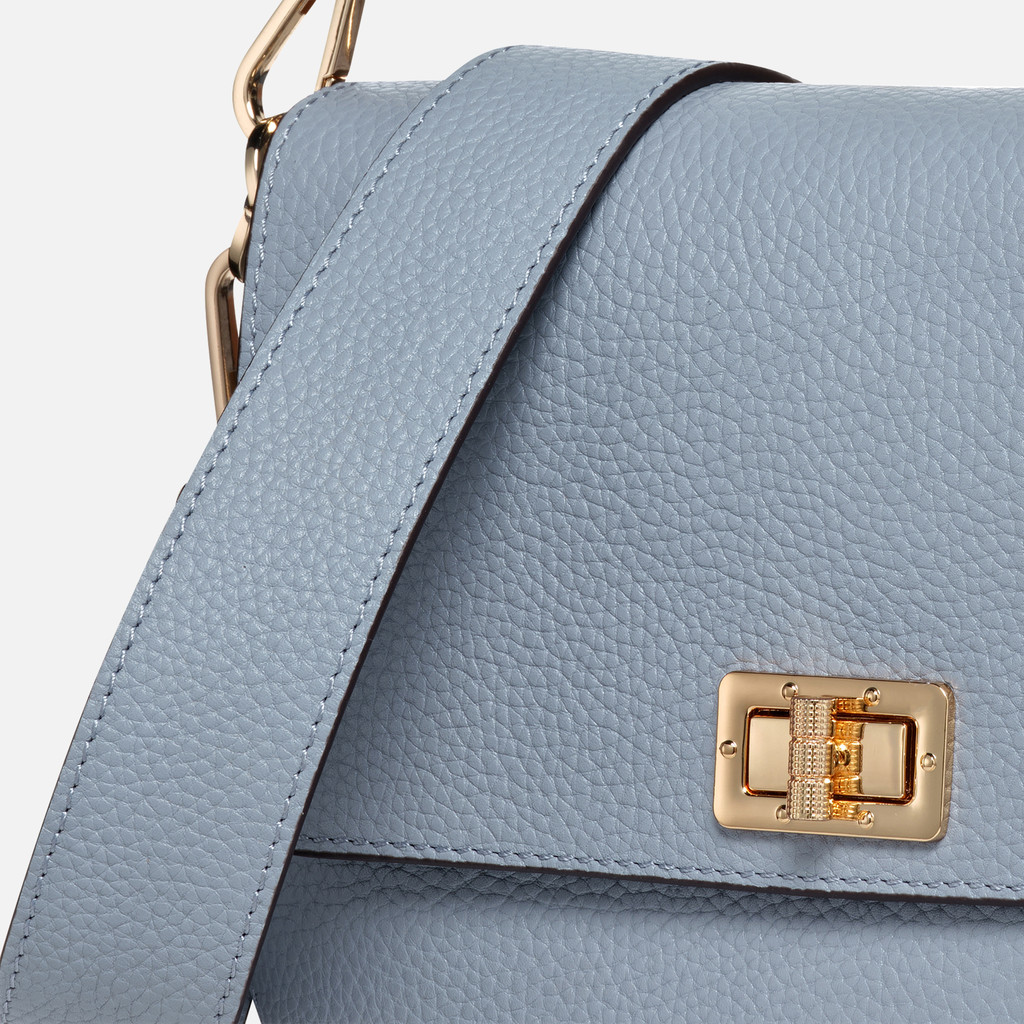cross-body bag FLAVIE WOMAN Light Sky - image number 4 | GEOX