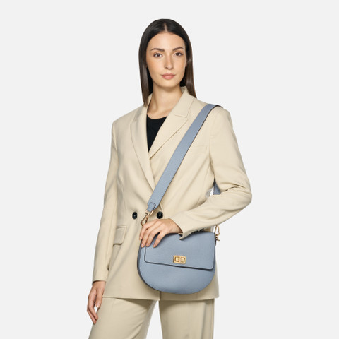 cross-body bag FLAVIE WOMAN Light Sky - image number 5 | GEOX