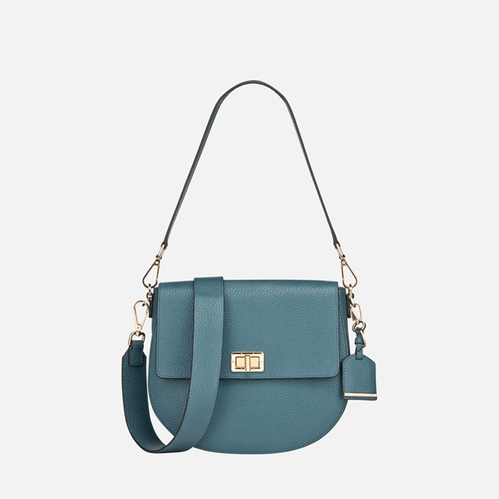 Saco a tiracolo FLAVIE MULHER Azul esverdeado | GEOX