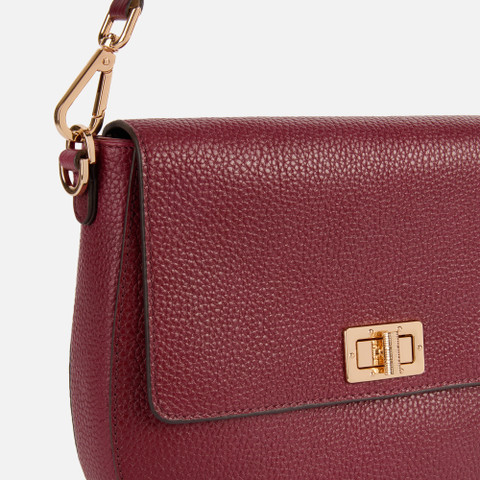 Cross-body bag FLAVIE WOMAN Bordeaux - image number 4 | GEOX