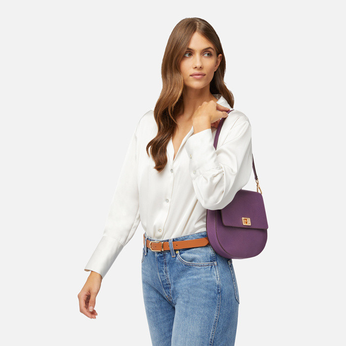 Cross-body bag FLAVIE WOMAN Purple | GEOX