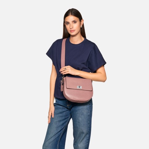 Borsa a tracolla FLAVIE DONNA Rosa antico - image number 7 | GEOX