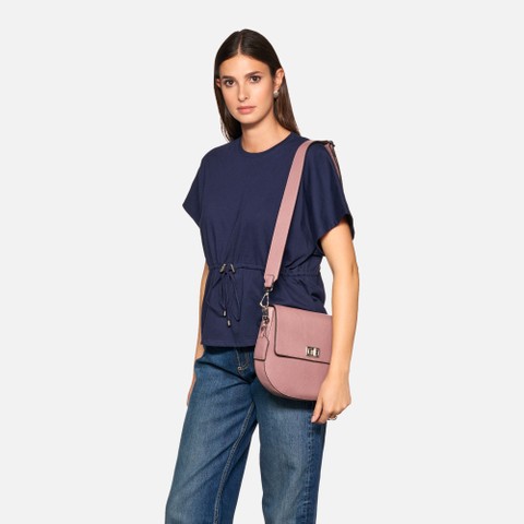 Borsa a tracolla FLAVIE DONNA Rosa antico | GEOX