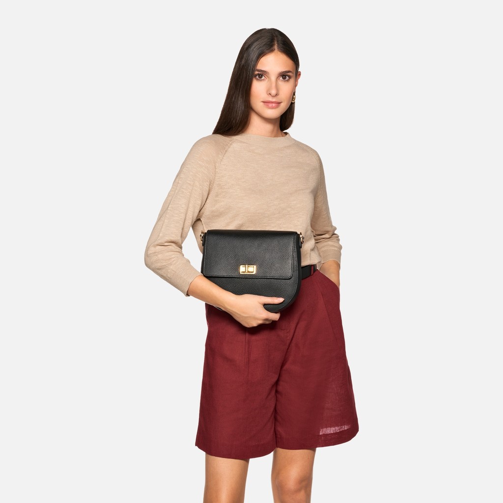 Sac à bandoulière FLAVIE FEMME Noir - image number 1 | GEOX