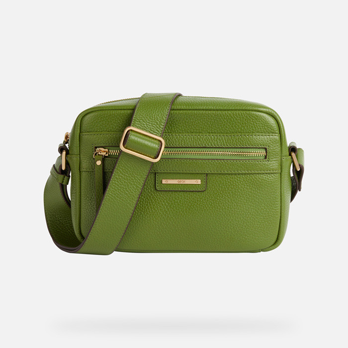 Shoulder bag BLANDINE WOMAN Light Olive Green | GEOX