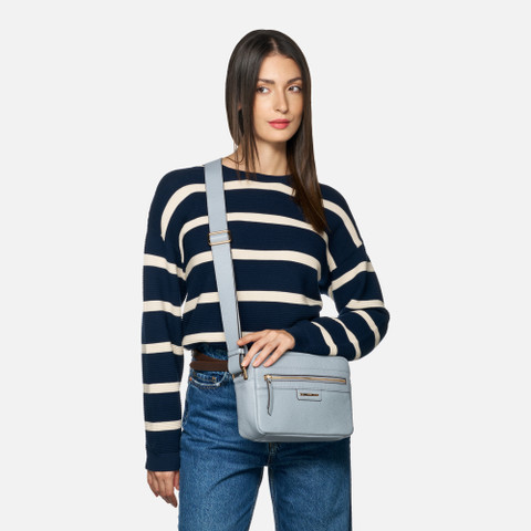 Cross-body bag BLANDINE WOMAN Light Sky - image number 5 | GEOX
