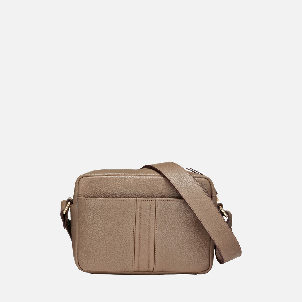 Cross-body bag BLANDINE WOMAN Taupe - image number 2 | GEOX