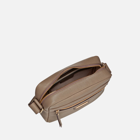Cross-body bag BLANDINE WOMAN Taupe - image number 3 | GEOX