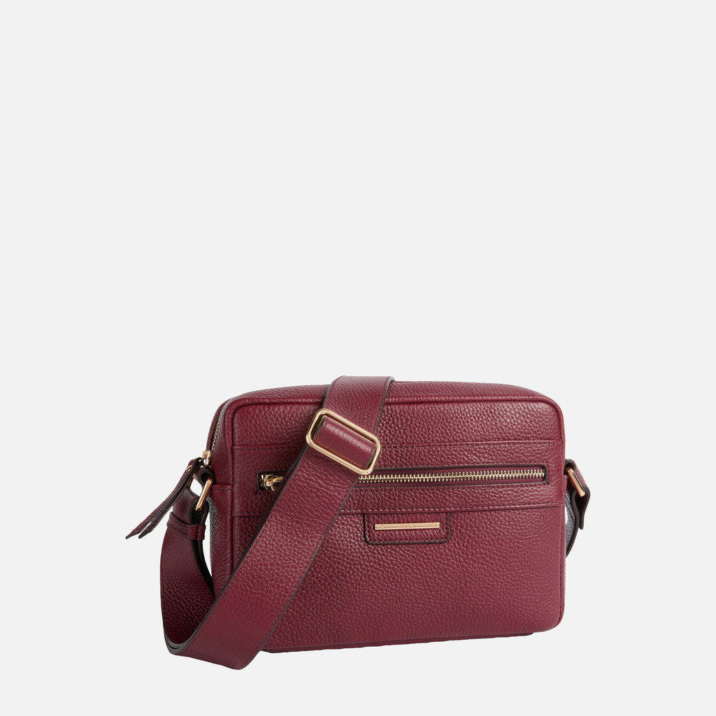 Borsa a tracolla BLANDINE DONNA Bordeaux - image number 1 | GEOX
