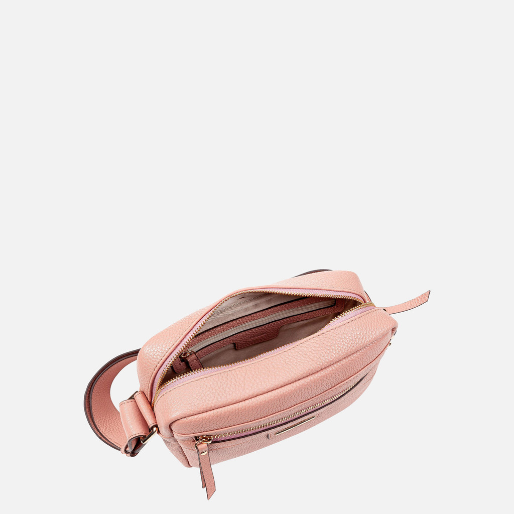 cross-body bag BLANDINE WOMAN Peach - image number 3 | GEOX