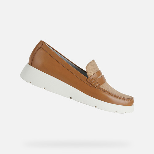 gebroken keten De slaapkamer schoonmaken Moccasins for Women, Moccasins with Heel or Wedge | Geox