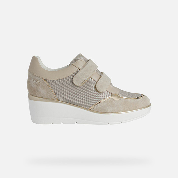 Low top sneakers ILDE WOMAN Light Taupe | GEOX