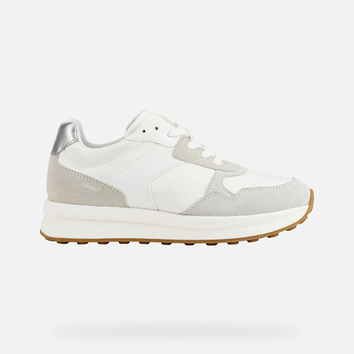 Sneakers RUNNTIX WOMAN White/Off White | GEOX