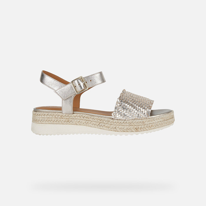 Plateausandalen EOLIE DAME Champagne | GEOX