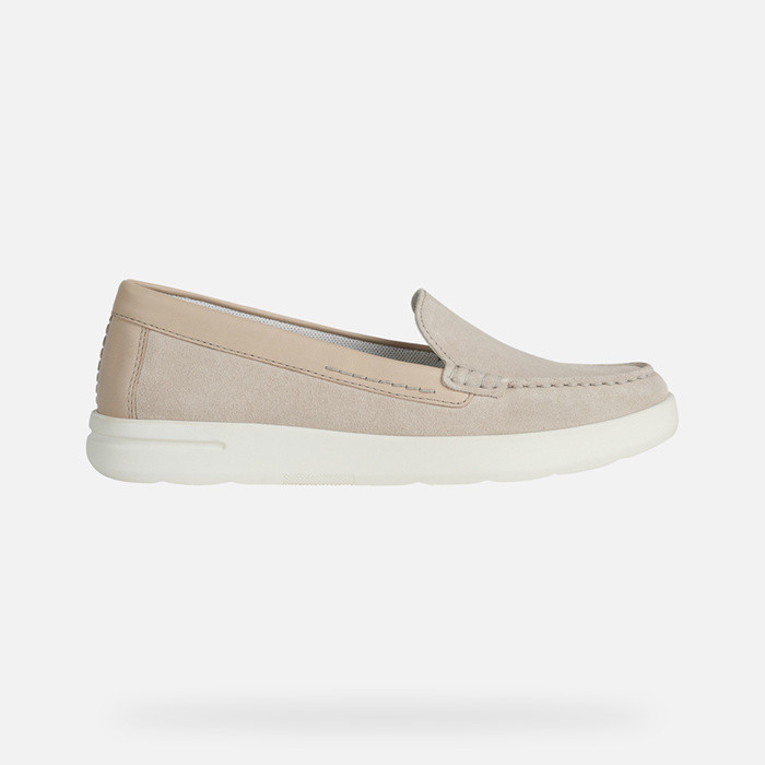 Suede loafers XAND 2J WOMAN Terracotta | GEOX