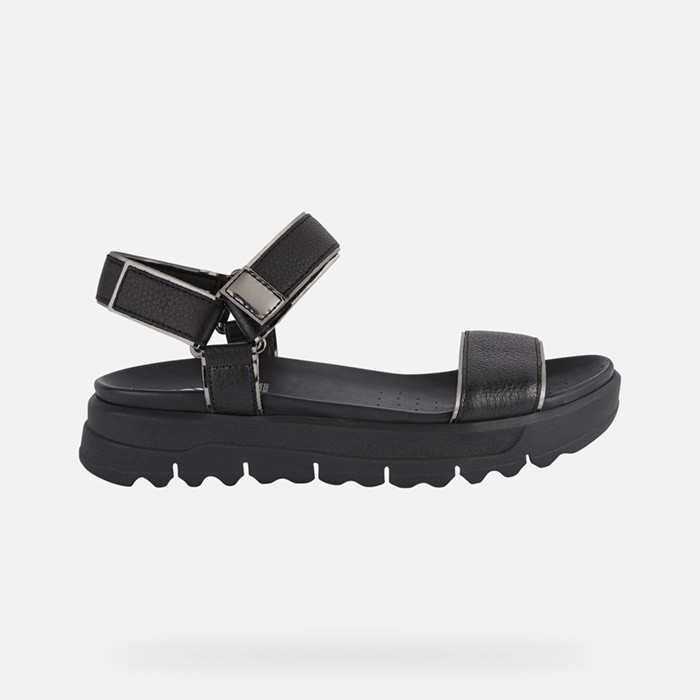 Platform sandals XAND 2.1S WOMAN Black/Lead | GEOX