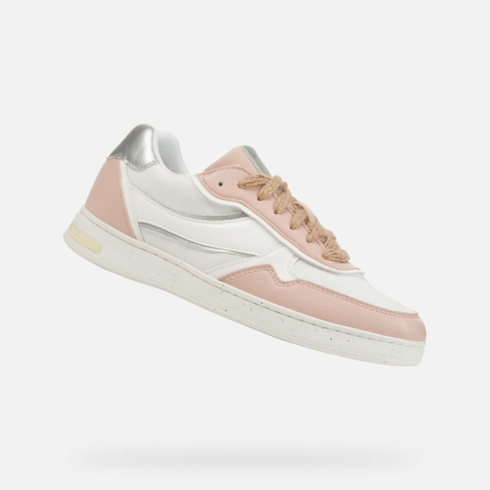 Low top sneakers JAYSEN WOMAN Peach/White | GEOX