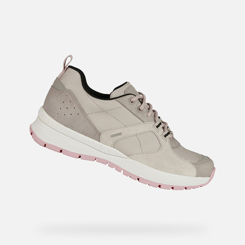 SNEAKERS FEMME BRAIES ABX FEMME - TAUPE CLAIR