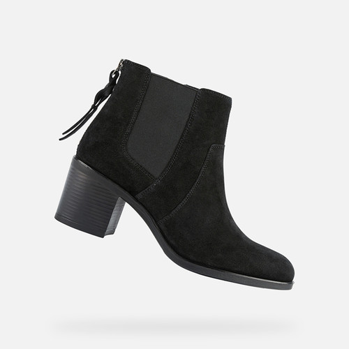 ANKLE BOOTS WOMAN NEW ASHEEL WOMAN - BLACK