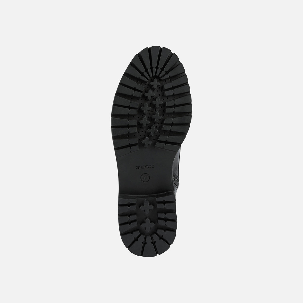 Ankle boots with laces IRIDEA WOMAN Black - image number 6 | GEOX