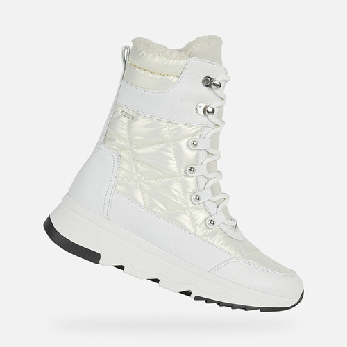 ANKLE BOOTS WOMAN FALENA ABX WOMAN - WHITE/OFF WHITE