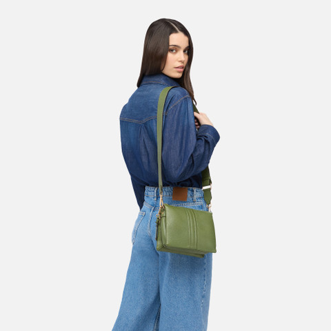 Sac à bandoulière CLARISSY FEMME Vert sauge | GEOX
