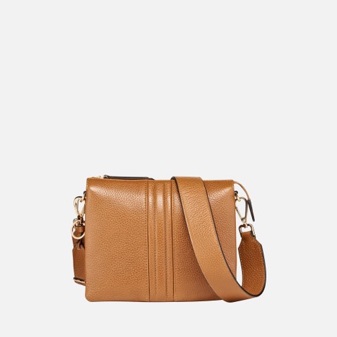Cross-body bag CLARISSY WOMAN Cognac - image number 1 | GEOX