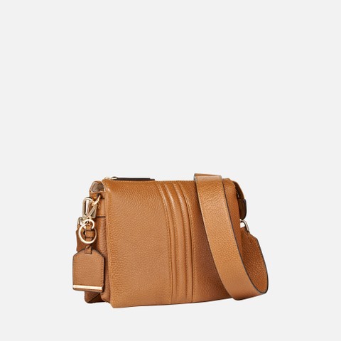 Cross-body bag CLARISSY WOMAN Cognac - image number 2 | GEOX
