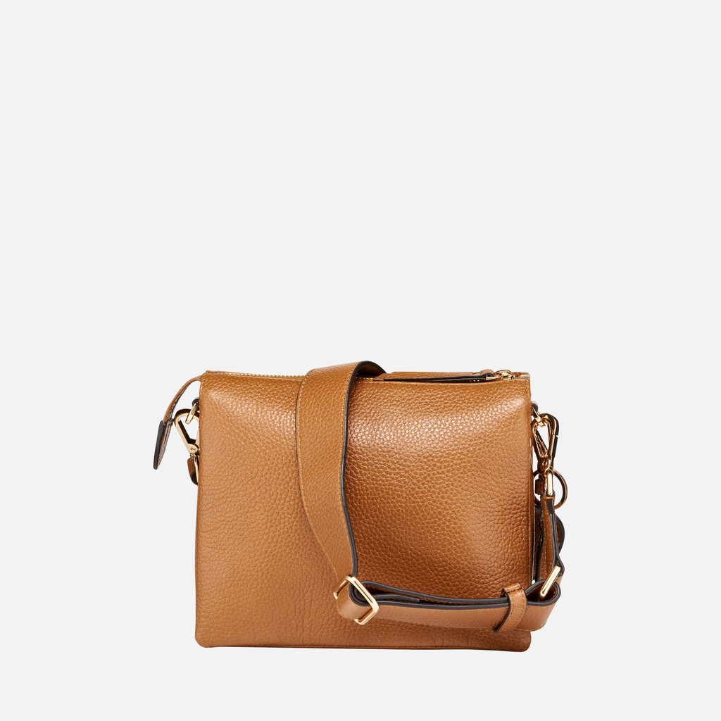 Cross-body bag CLARISSY WOMAN Cognac - image number 3 | GEOX