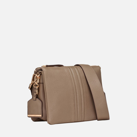 Cross-body bag CLARISSY WOMAN Taupe - image number 1 | GEOX