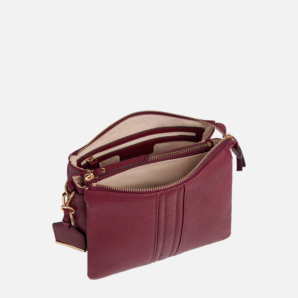 Cross-body bag CLARISSY WOMAN Bordeaux - image number 3 | GEOX