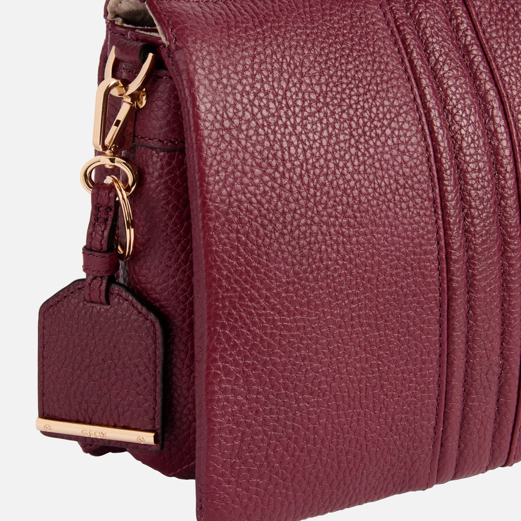 Cross-body bag CLARISSY WOMAN Bordeaux - image number 4 | GEOX