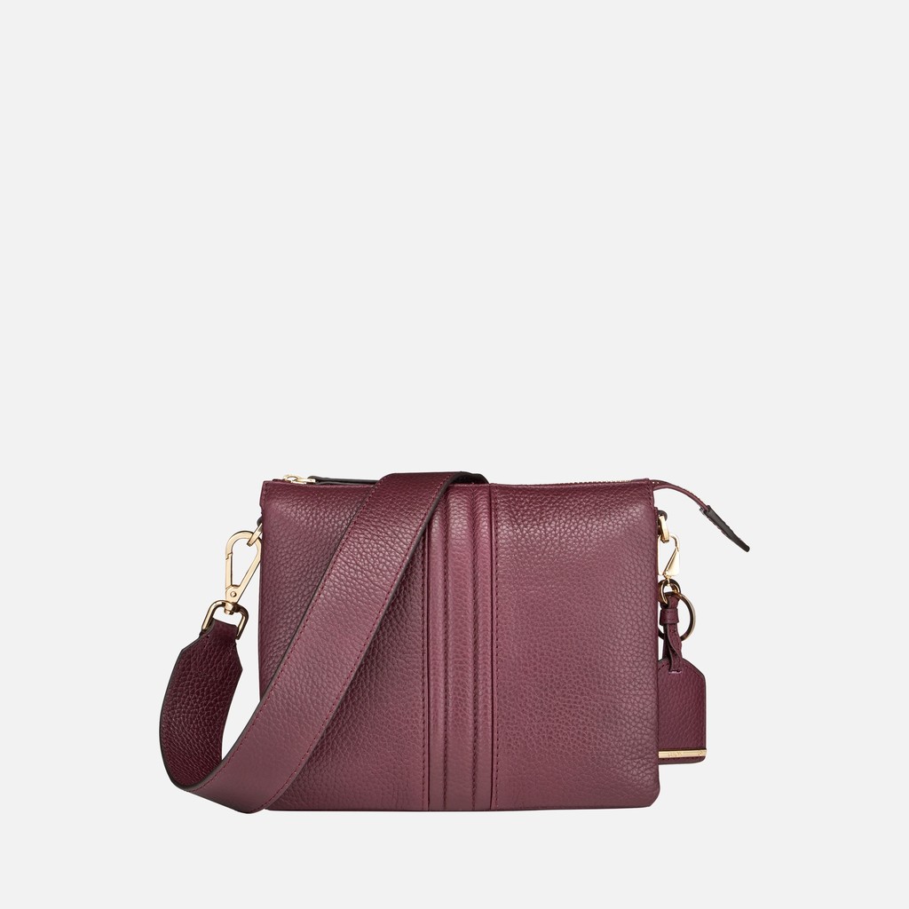Cross-body bag CLARISSY WOMAN Bordeaux - image number 1 | GEOX