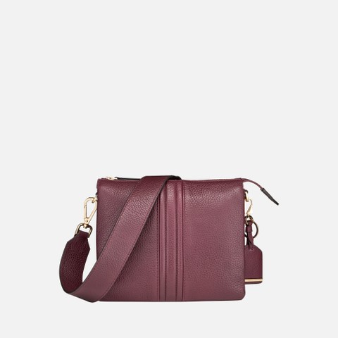 Cross-body bag CLARISSY WOMAN Bordeaux - image number 1 | GEOX