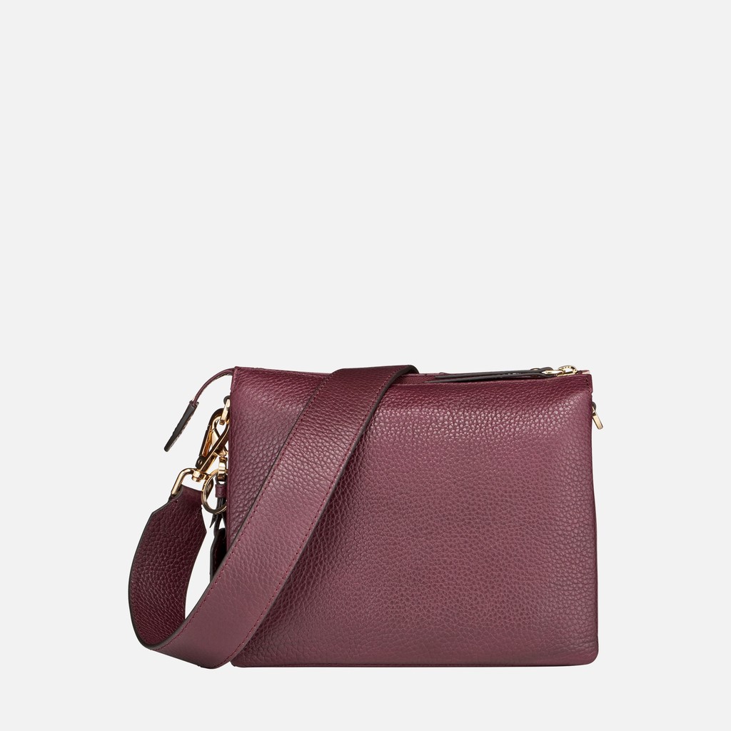 Cross-body bag CLARISSY WOMAN Bordeaux - image number 3 | GEOX