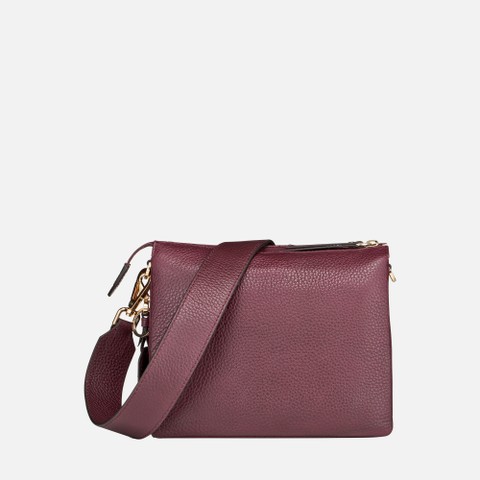 Cross-body bag CLARISSY WOMAN Bordeaux - image number 3 | GEOX