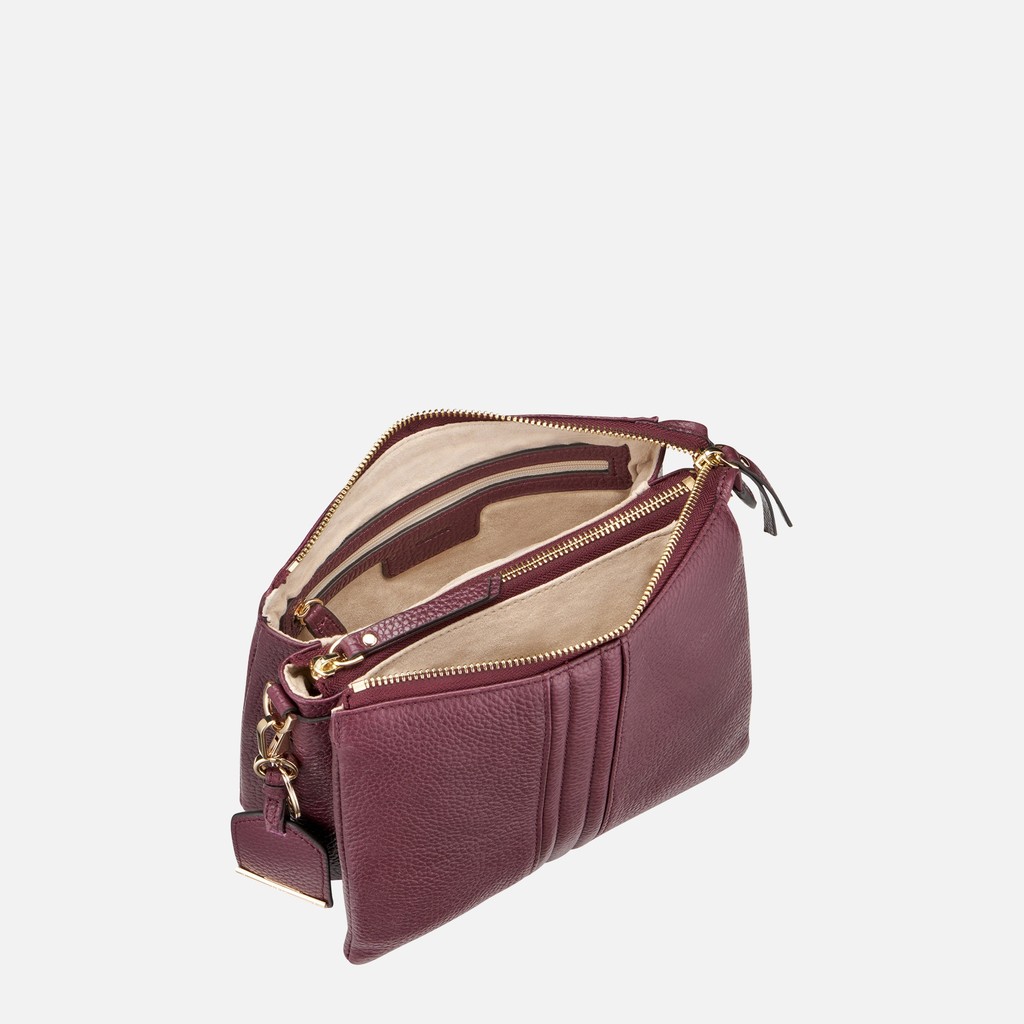 Cross-body bag CLARISSY WOMAN Bordeaux - image number 4 | GEOX