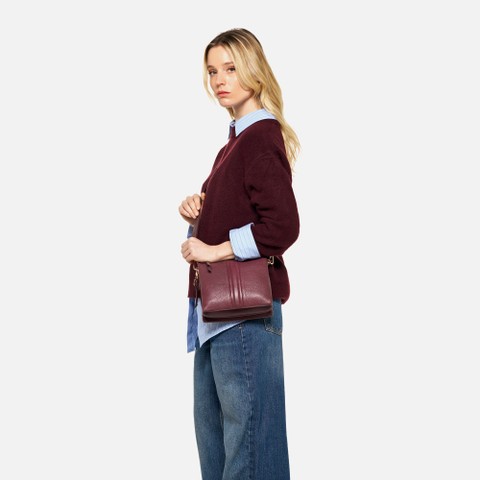Cross-body bag CLARISSY WOMAN Bordeaux | GEOX