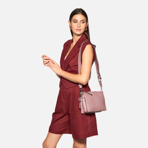 Cross-body bag CLARISSY WOMAN Old Rose - image number 0 | GEOX