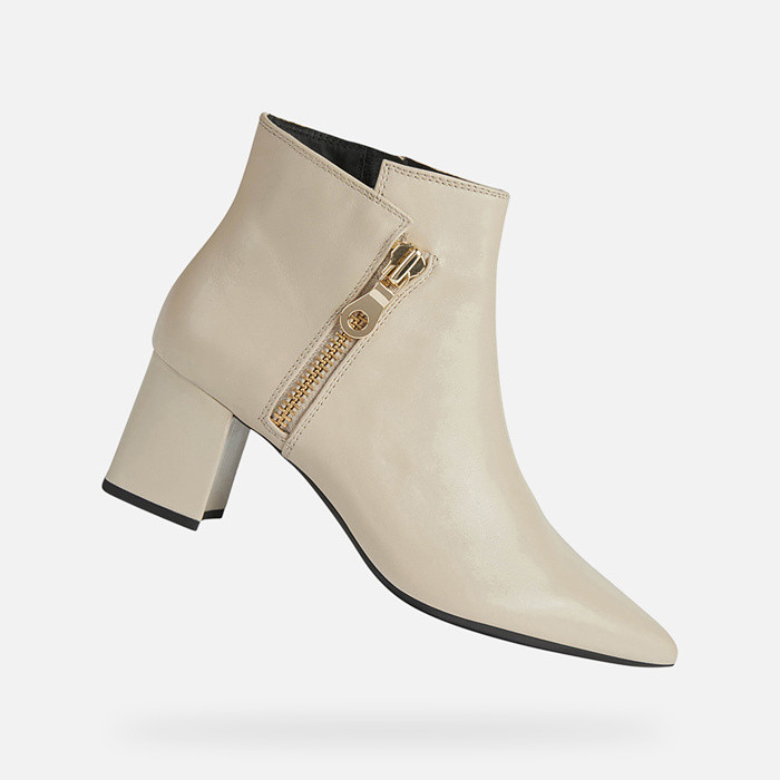 ANKLE BOOTS WOMAN BIGLIANA WOMAN - LIGHT TAUPE