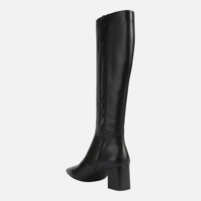 Adjunto archivo Celo orden Geox® BIGLIANA Mujer: Botas Negras | Geox®