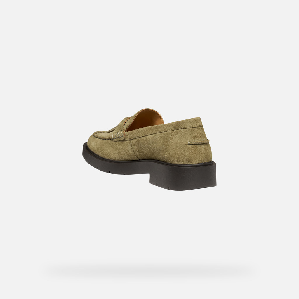 Suede loafers SPHERICA EC1 WOMAN Musk - image number 3 | GEOX