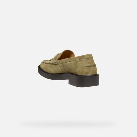 Suede loafers SPHERICA EC1 WOMAN Musk - image number 3 | GEOX