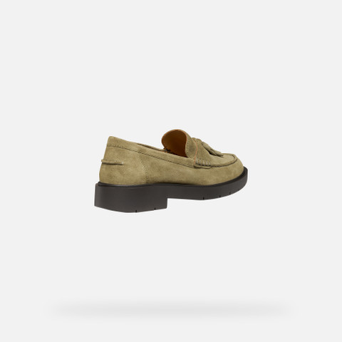 Suede loafers SPHERICA EC1 WOMAN Musk - image number 4 | GEOX