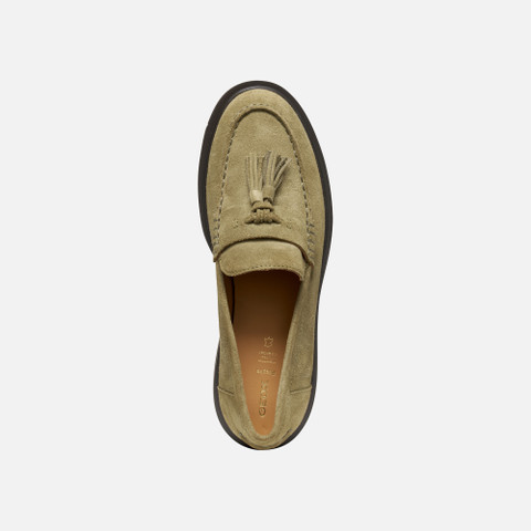 Suede loafers SPHERICA EC1 WOMAN Musk - image number 5 | GEOX