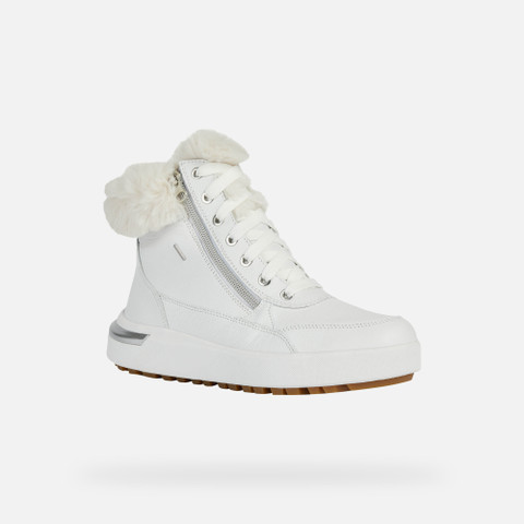 waterproof ankle boots DALYLA ABX WOMAN White - image number 3 | GEOX