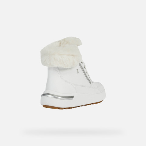 waterproof ankle boots DALYLA ABX WOMAN White - image number 5 | GEOX