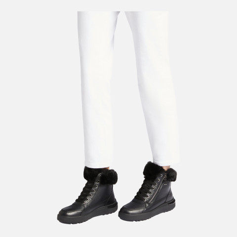 Waterproof boots DALYLA ABX WOMAN Black - image number 1 | GEOX
