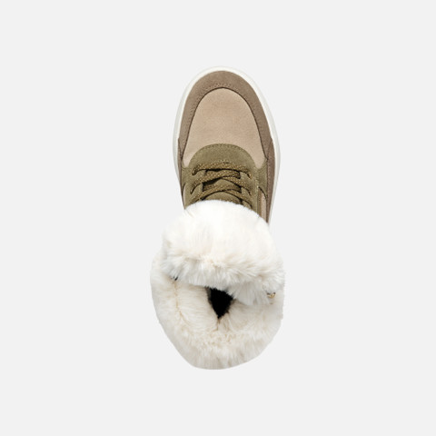 Waterproof boots DALYLA ABX WOMAN Musk/Off white - image number 6 | GEOX