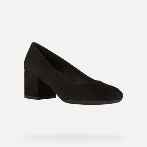 Medium heel pumps ELEANA WOMAN Black - image number 2 | GEOX